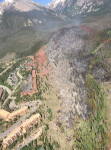 Wildfire proximity to homes