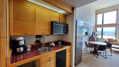 Compact Kitchen in this Keystone studio