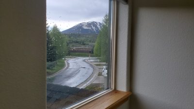 View of Buffalo Mountain from the townhome